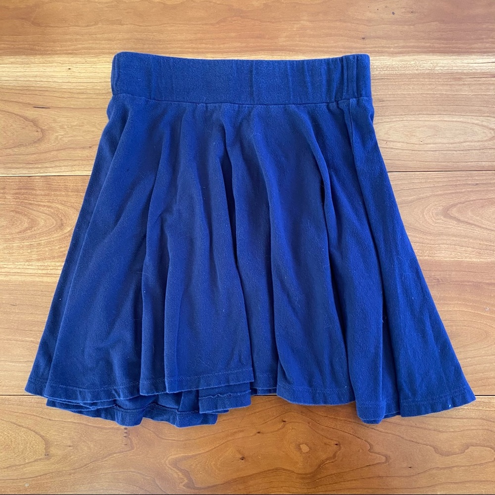 Urban Outfitters Navy Circle Skirt